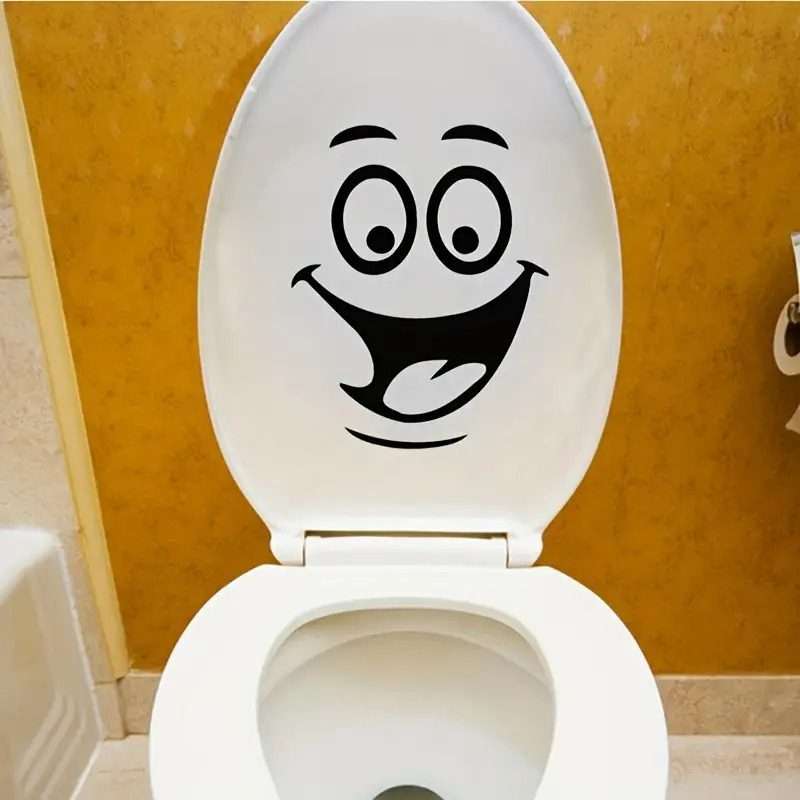1pc Smiling Face - Self-Adhesive Sticker