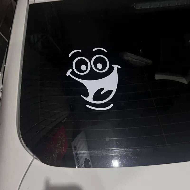 1pc Smiling Face - Self-Adhesive Sticker