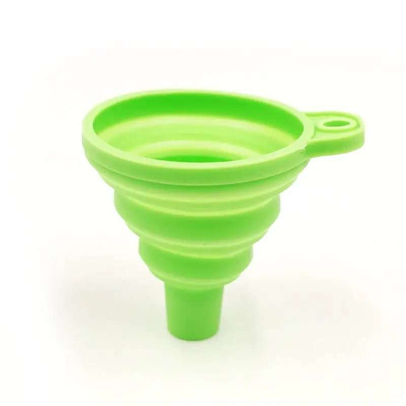 4pc Silicone Collapsible mini Funnel set