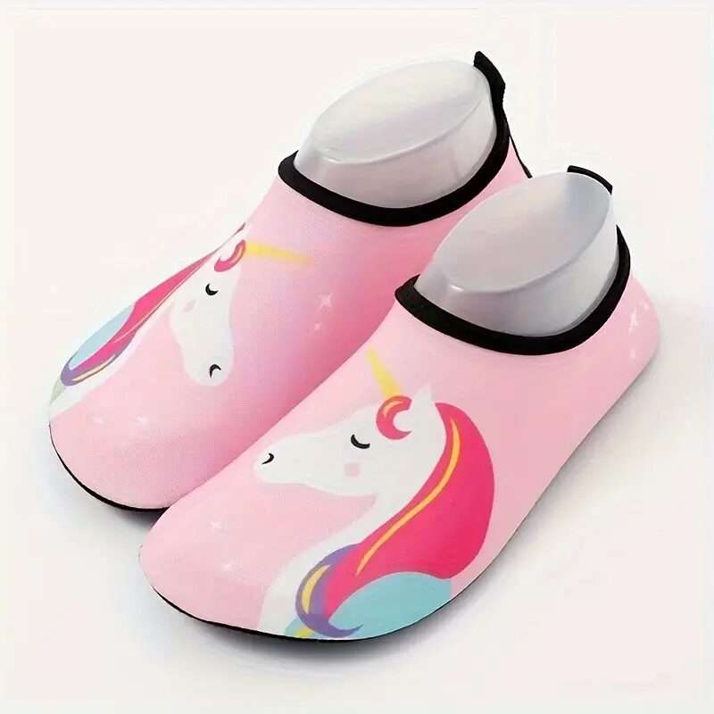 Kid's Adorable Cartoon Pattern Water Shoes