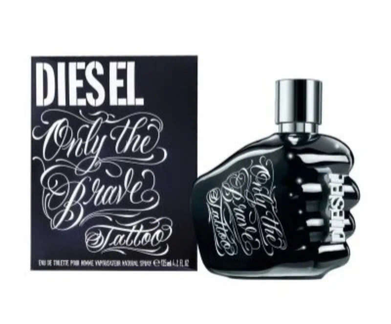 Diesel Only The Brave Tattoo Eau De Toilette 125ml-Men