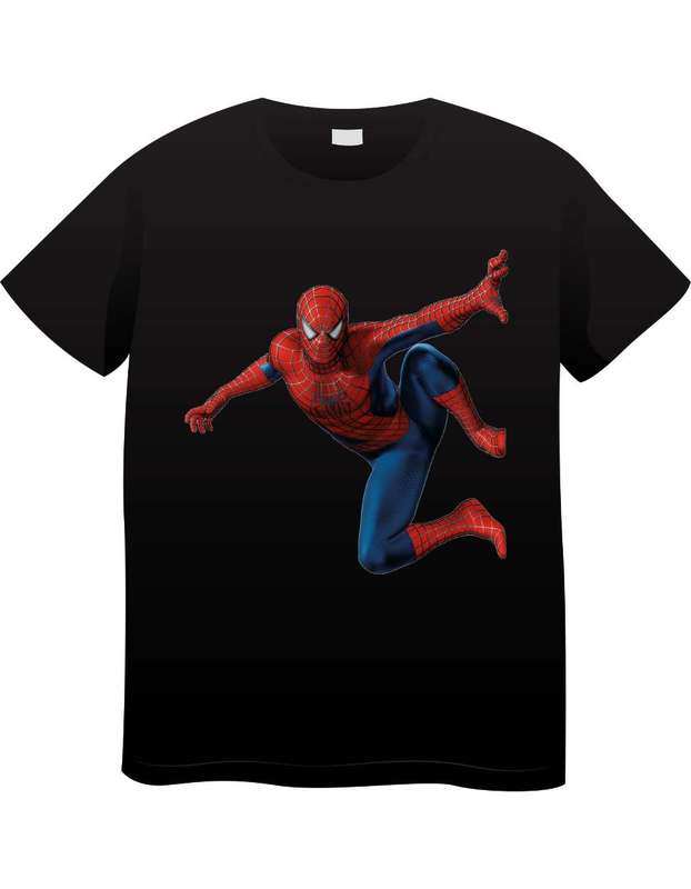 Spiderman Printed 100% Cotton T-Shirts - Unisex