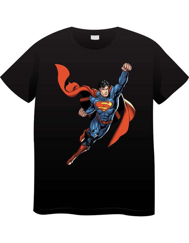 Superman Printed 100% Cotton T-Shirts - Unisex