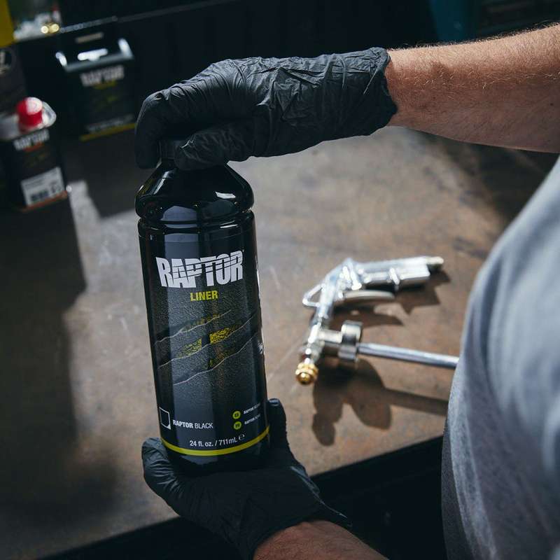 U-POL Raptor Liner 4 Bottle Kit