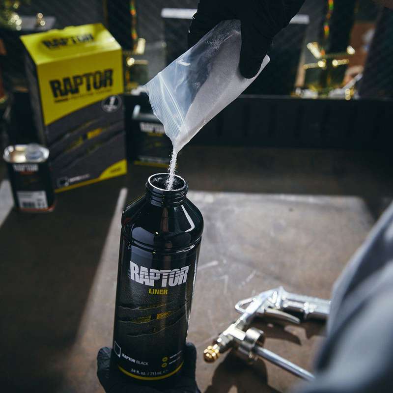 U-POL Raptor Liner 4 Bottle Kit