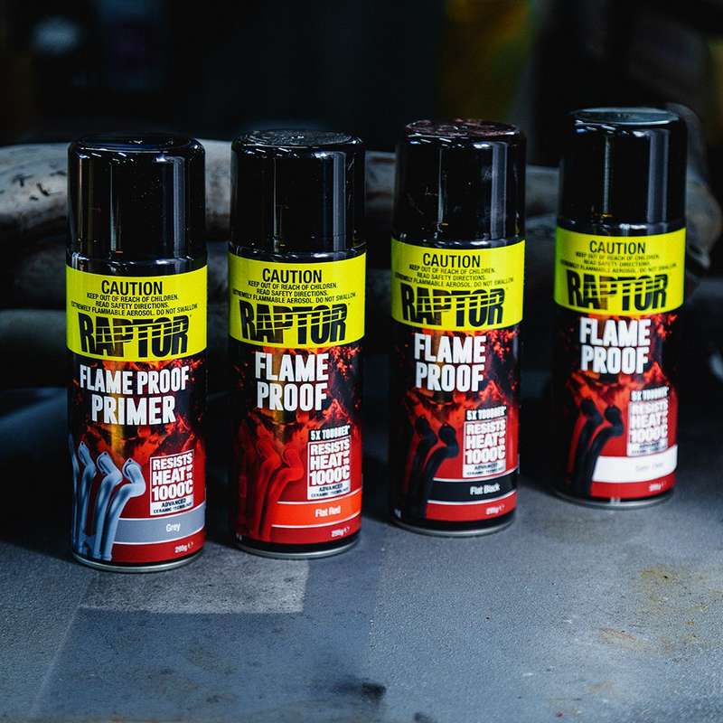 RAPTOR Flame Proof Paint