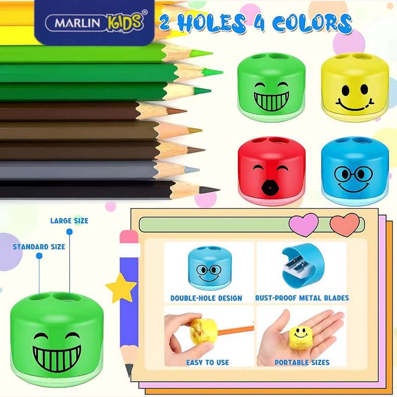 Marlin Sharpener 2 Hole + Container