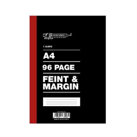 1 Quire / 96 Page A4 Counter Hard Cover Book