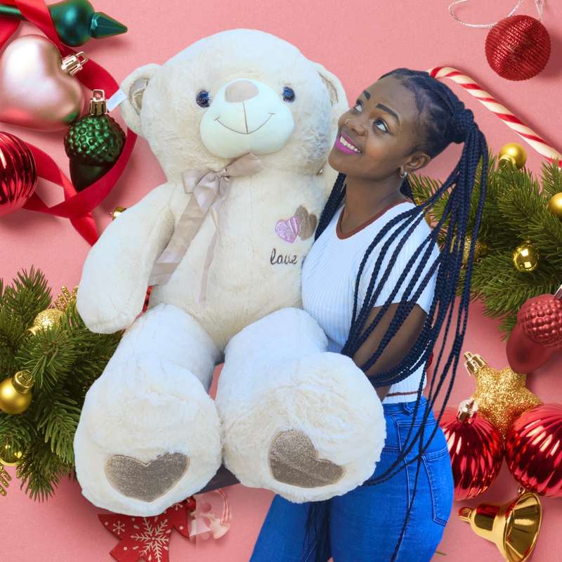 Cuddly Soft Teddy - Premium Quality Large Stuffed Soft Plush Teddy Bear (120cm)
