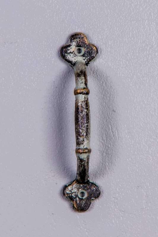 Door Handle Clover Antique Grey