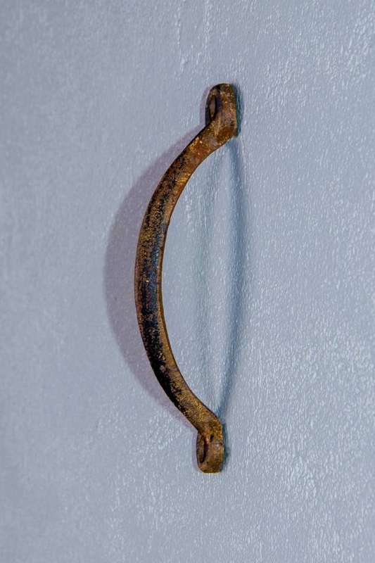 Door Handle Plain Rust