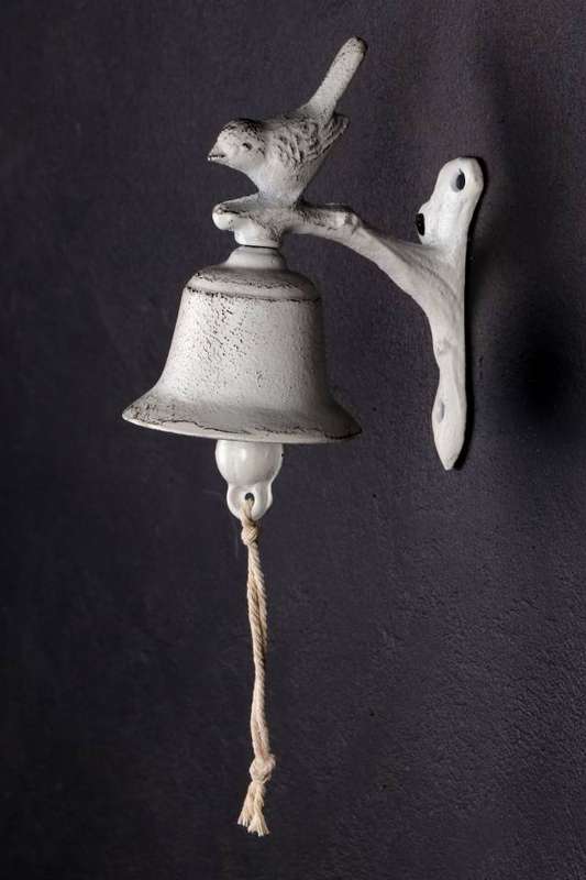 Bird Doorbell Antique White