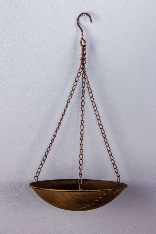 Bird Feeder Hanging Rust