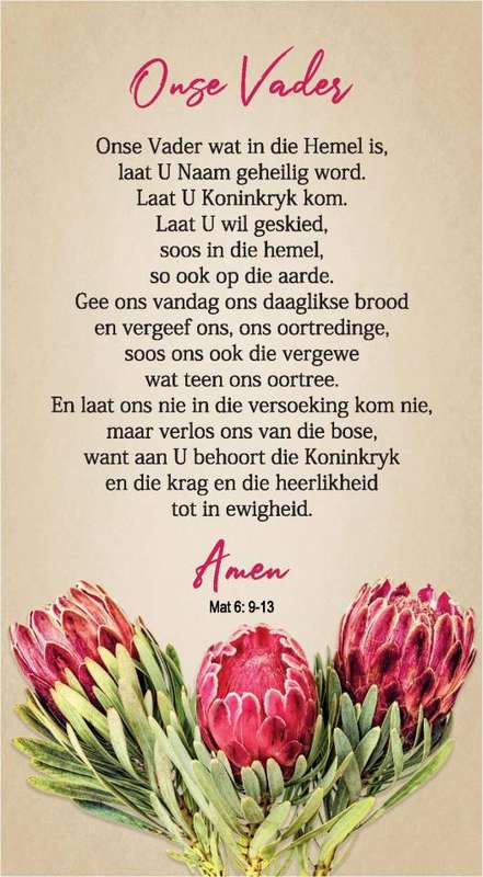 Inspirational Quotes Onse Vader Protea