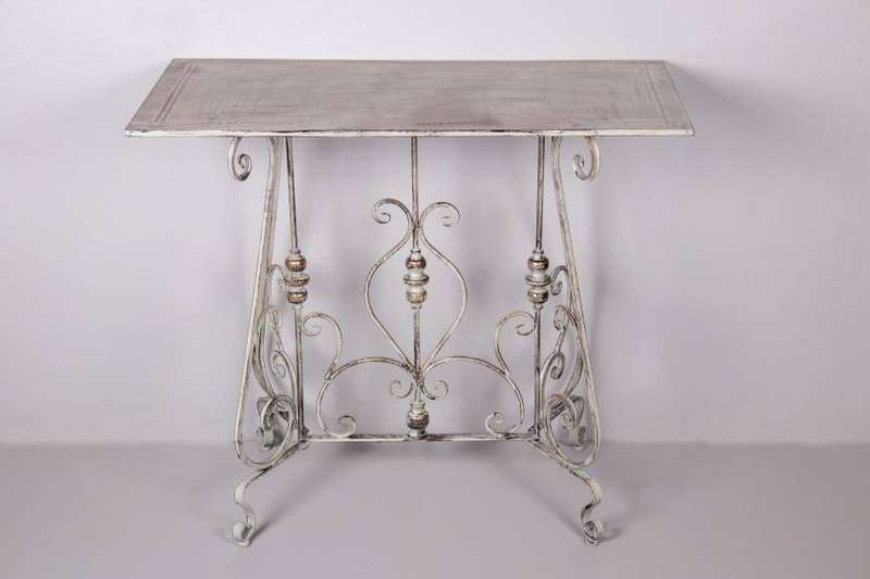 Rectangular Table Antique Grey