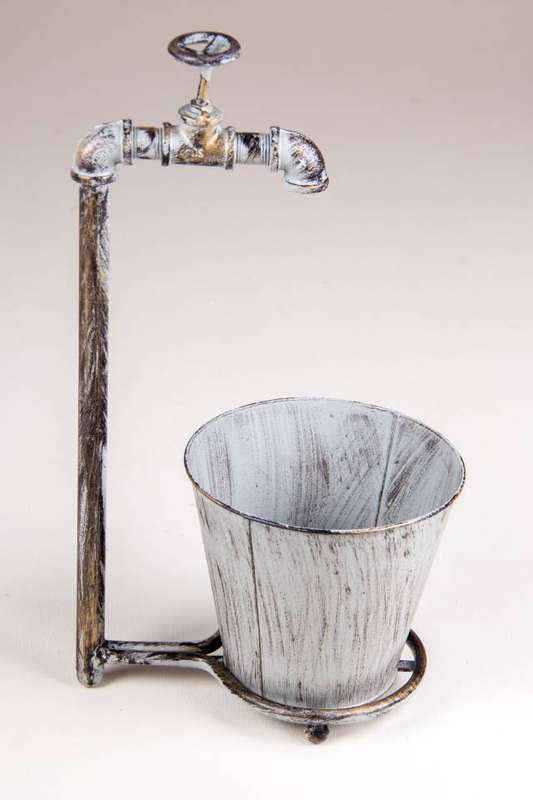 Standing Tap Potholder Antique Grey
