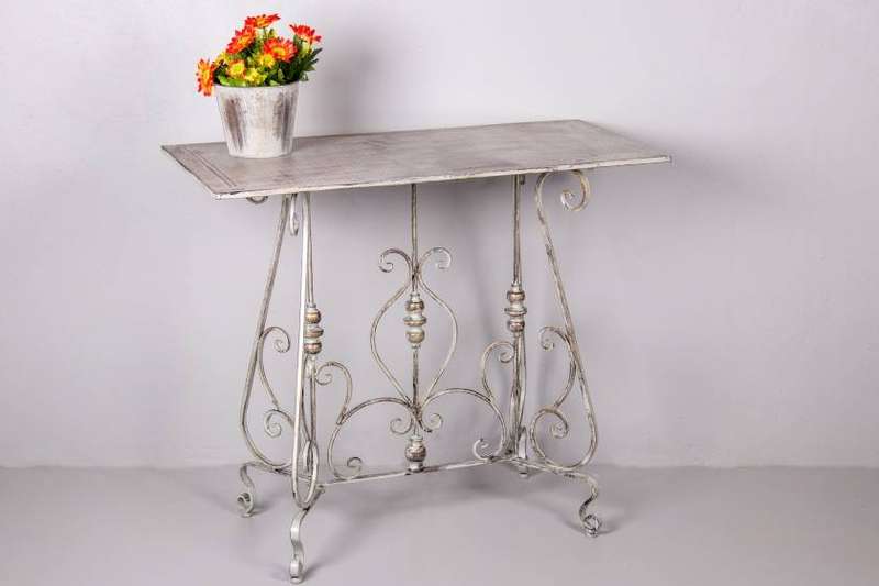 Rectangular Table Antique Grey