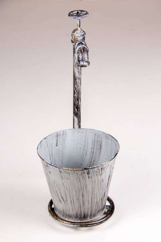 Standing Tap Potholder Antique Grey