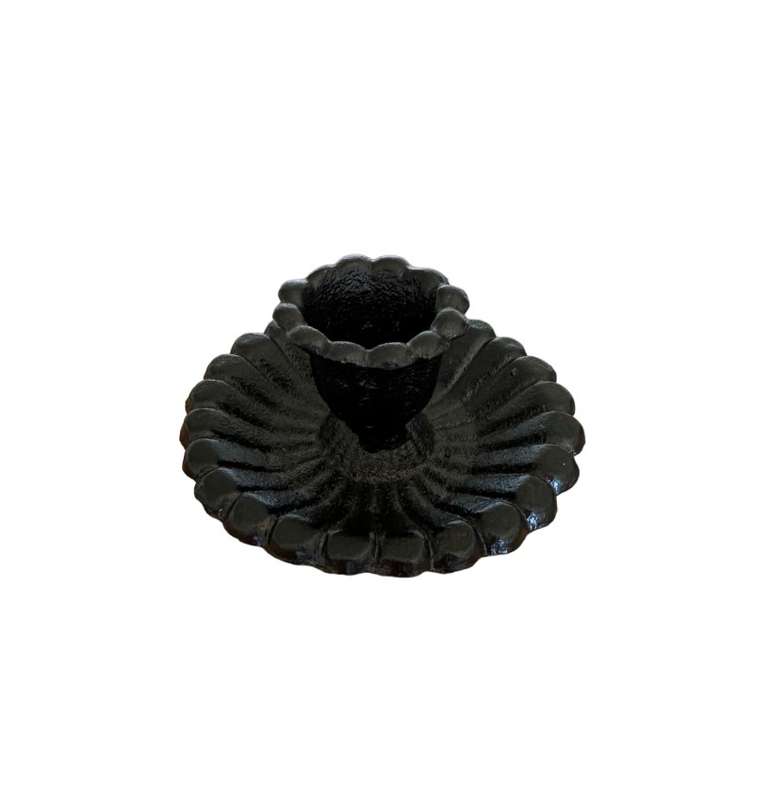 Candle Holder Cup Black