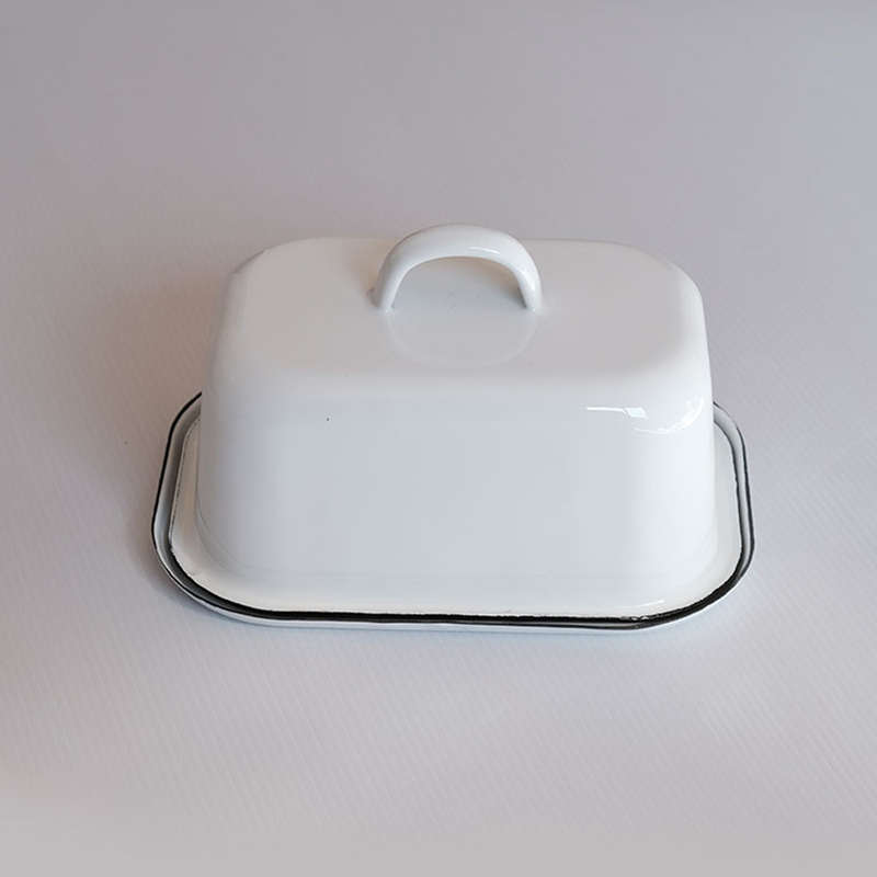 Butter Dish Enamel