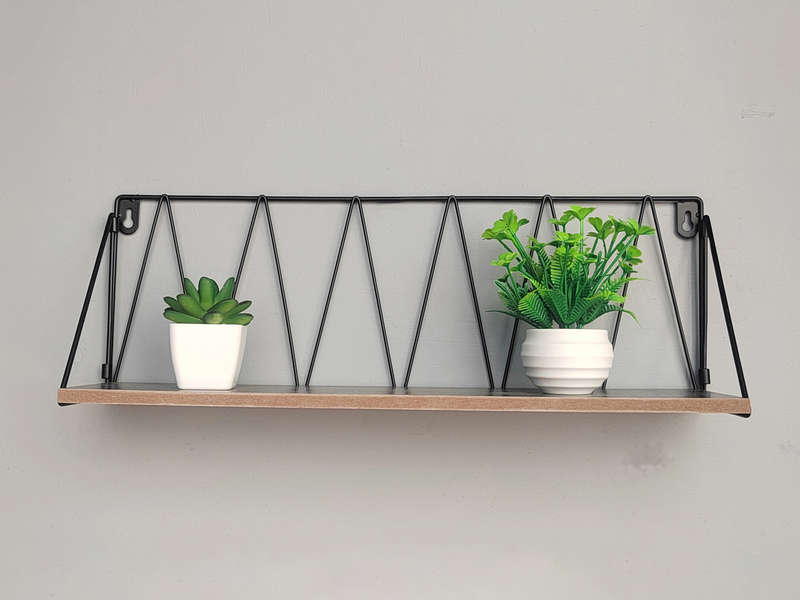 Wall Shelf Triangular Lines
