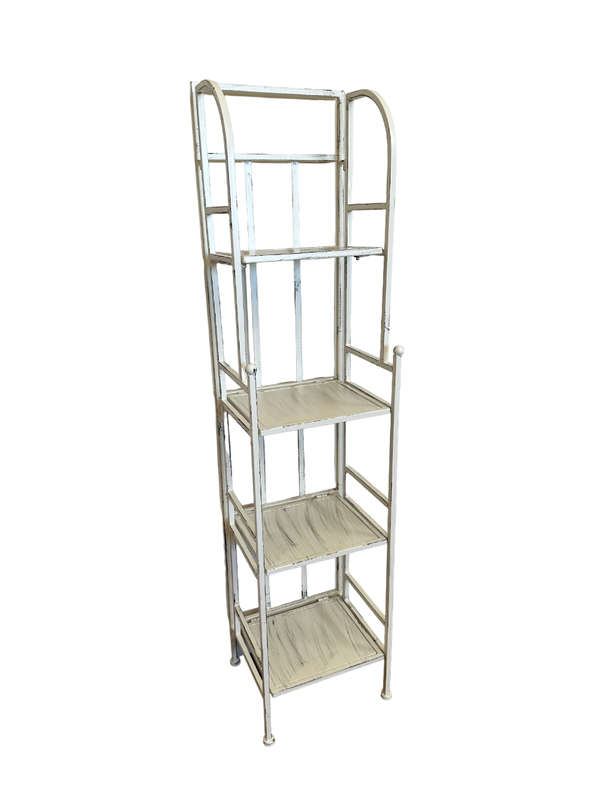 Modern Narrow Rack Antique White