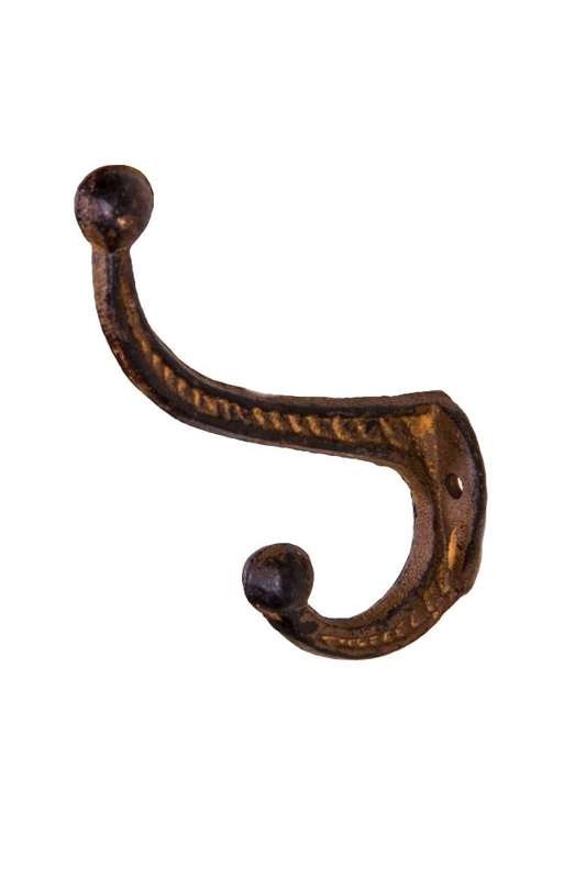Double Hook Small Brown