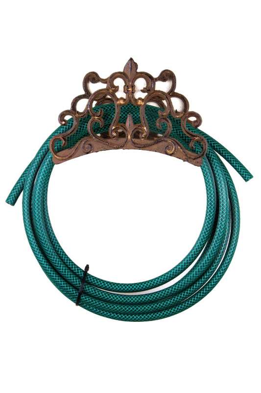 Garden Hose Holder Rust/Brown