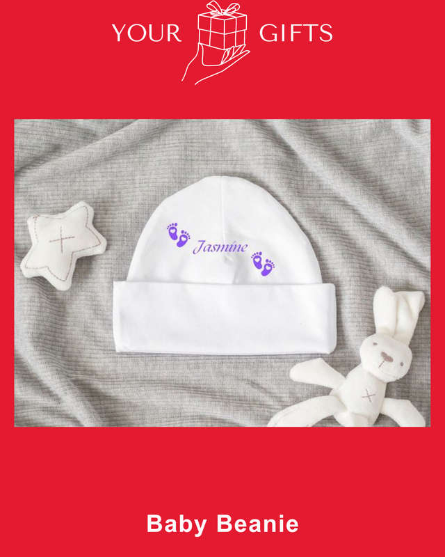 Personalized Baby Beanie