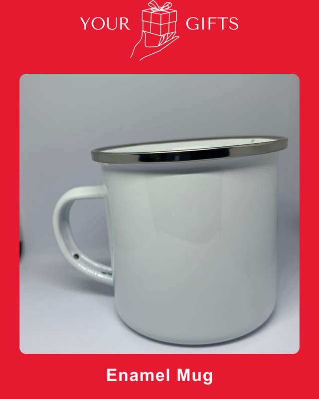 Enamel Silver Rim
