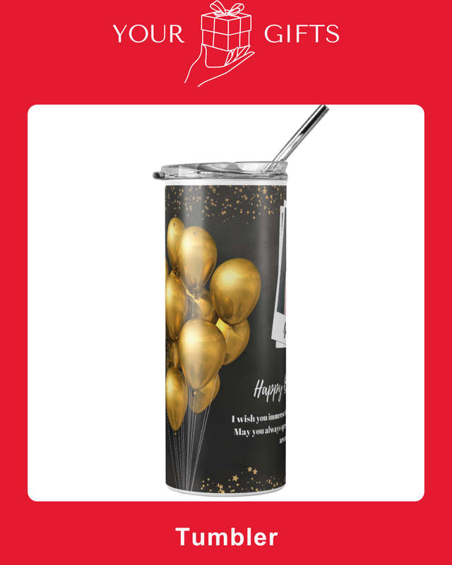 Custom Birthday Tumbler
