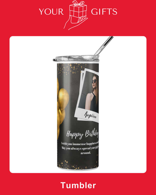 Custom Birthday Tumbler