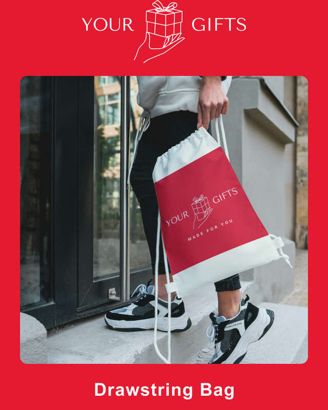 Corporate Branding Drawstring Bag