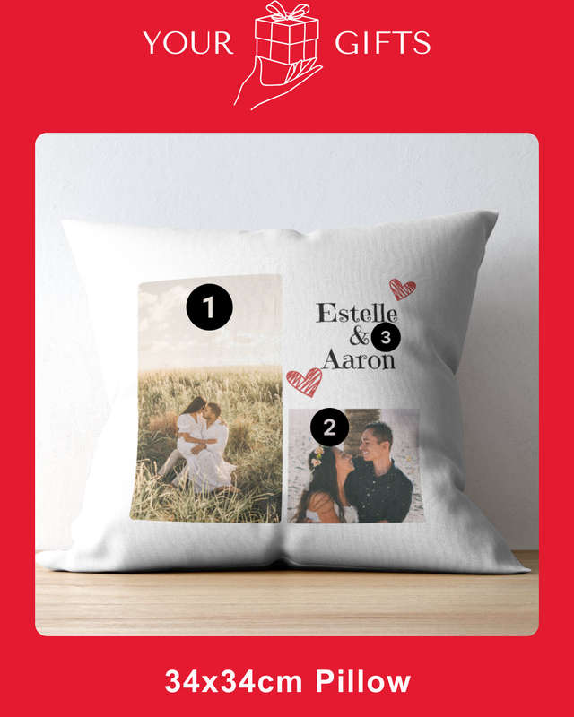 Custom Couple Pillow