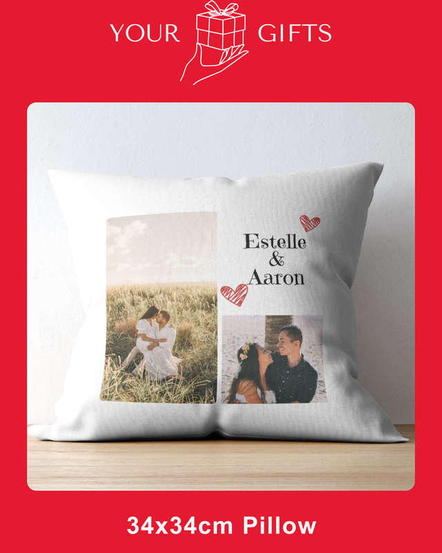 Custom Couple Pillow