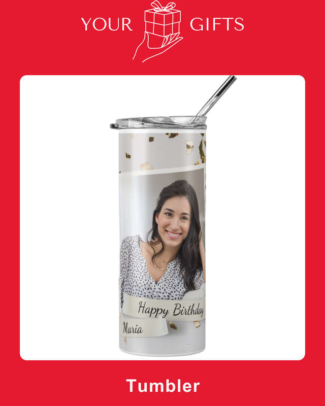 Personalized Birthday Tumbler