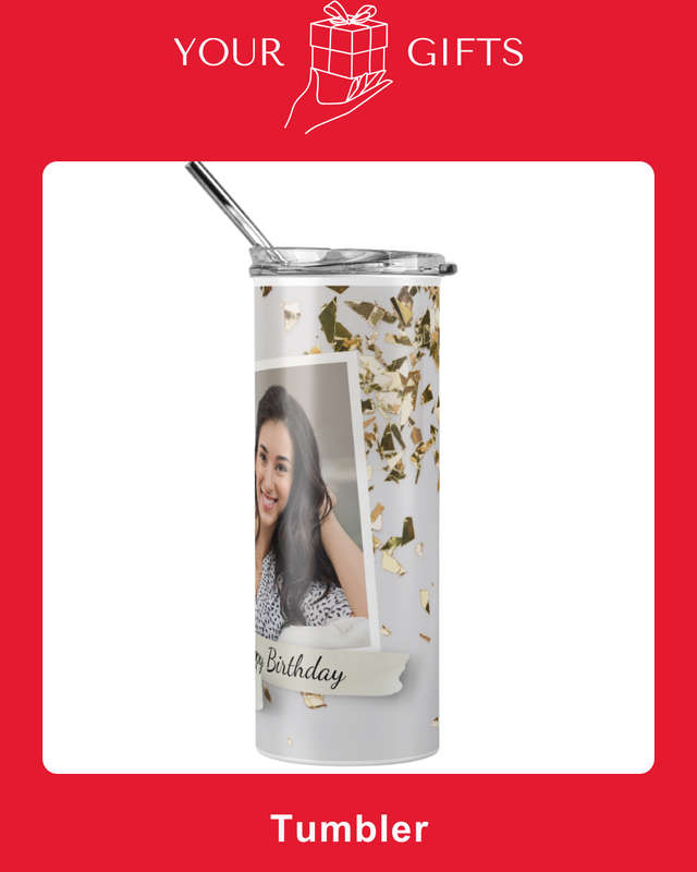 Personalized Birthday Tumbler