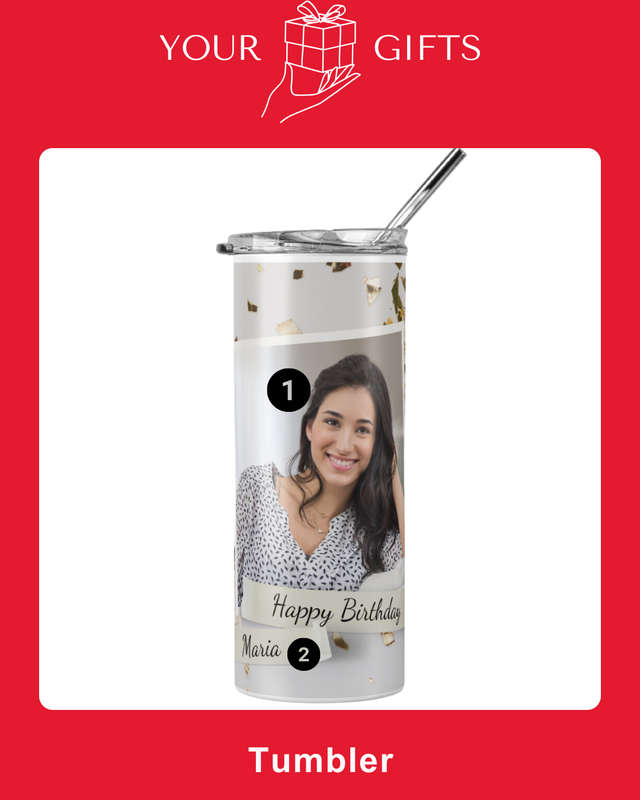 Personalized Birthday Tumbler