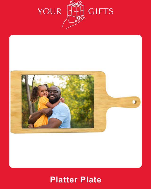 Photo Serving Platter