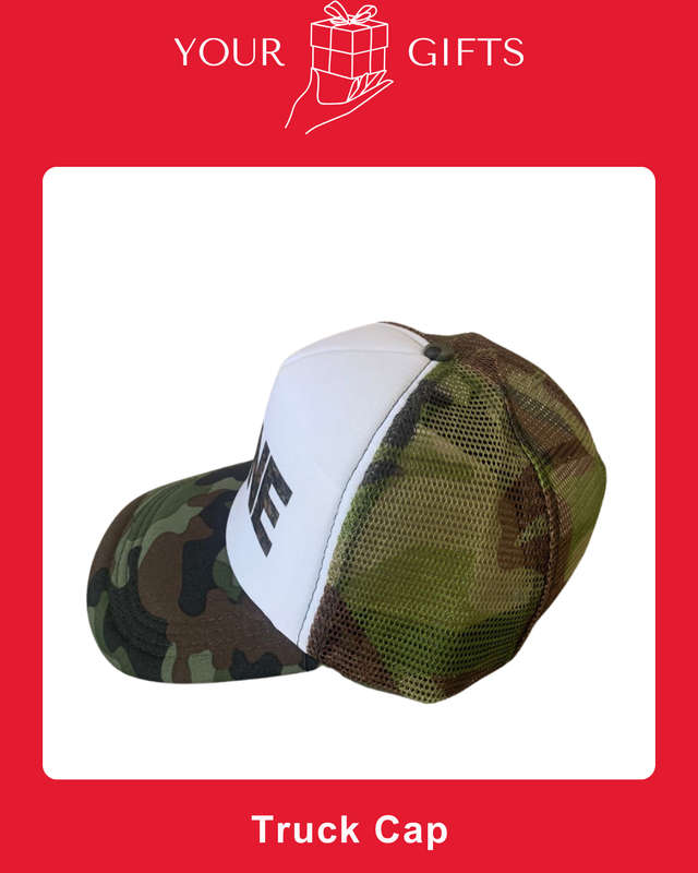 Custom Camo Truck Cap