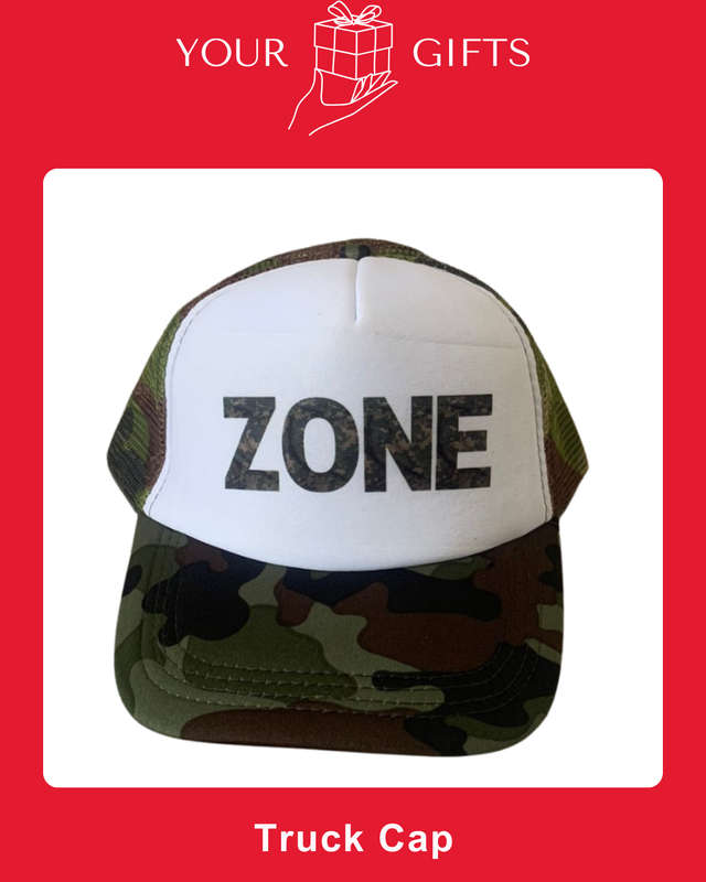 Custom Camo Truck Cap