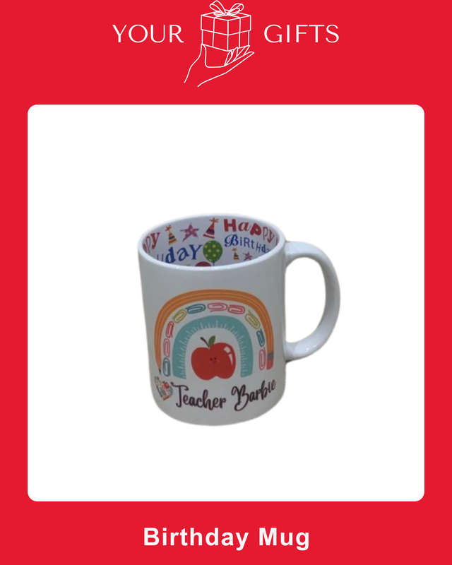 Teacher Birthday Mug