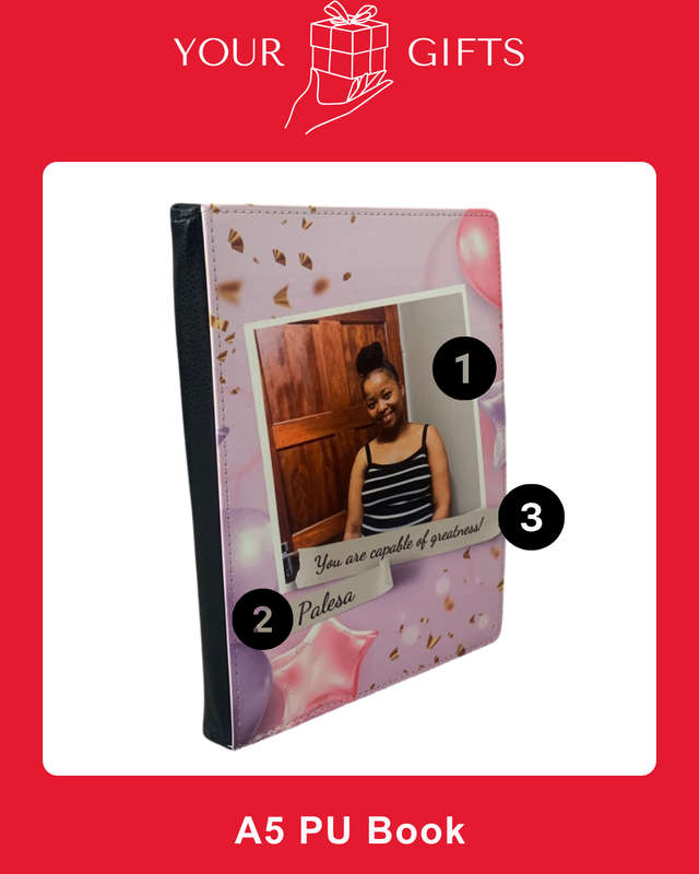 Custom A5 PU Book