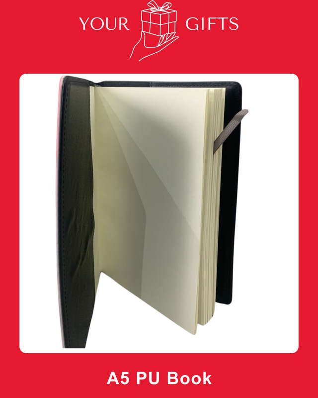 Custom A5 PU Book
