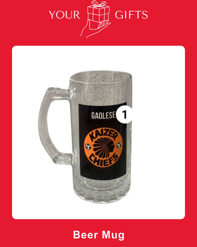 Kaizer Chiefs Beer Mug