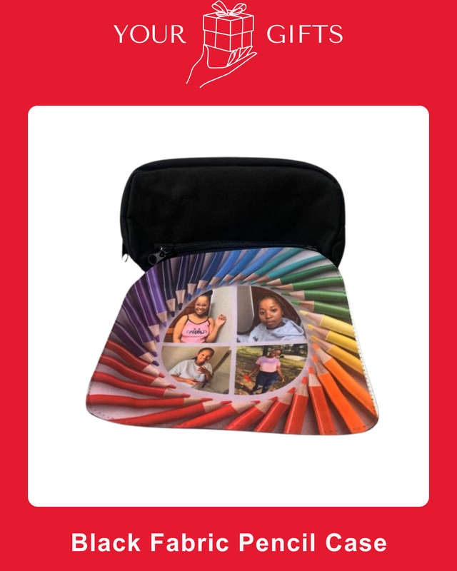 4 Photos Custom Pencil case