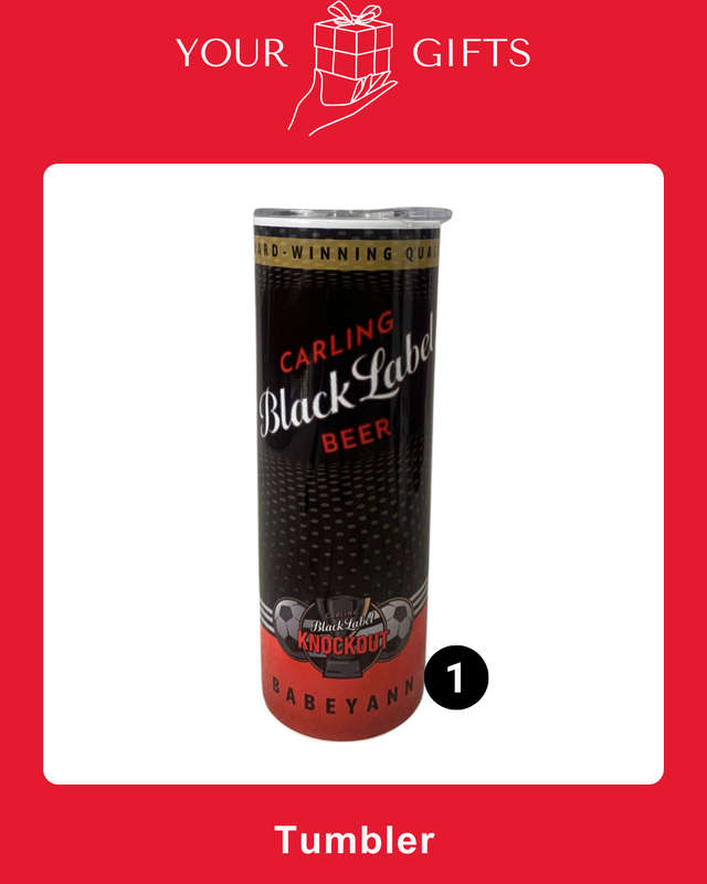 Black Label Tumbler