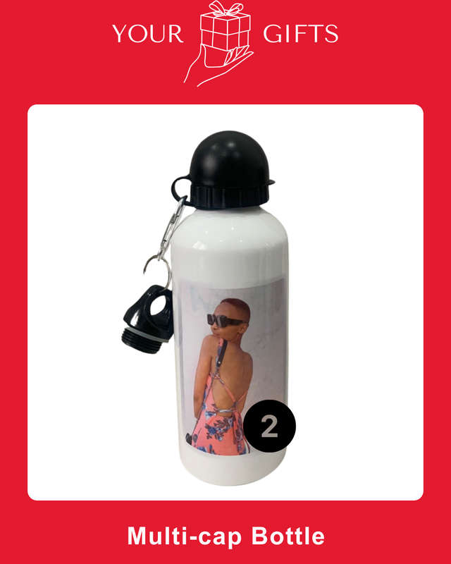 Custom Multi-cap Bottle