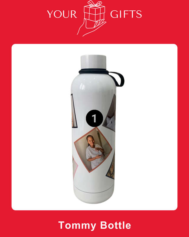 Custom Tommy Water Bottle