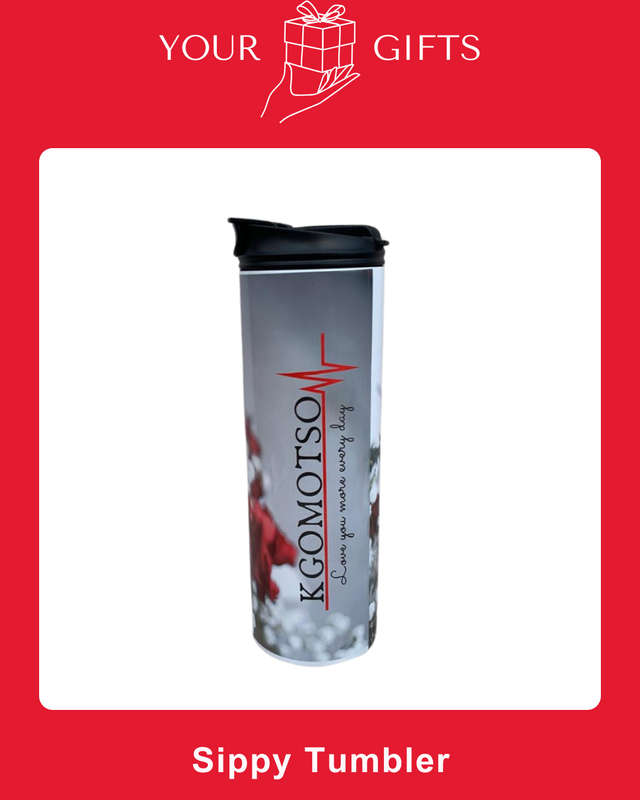 A Rosy Sippy Tumbler